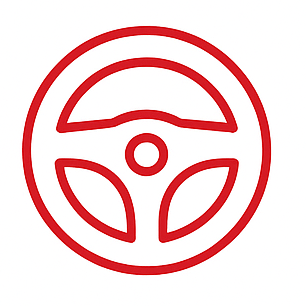 rbd driving school pass plus icon