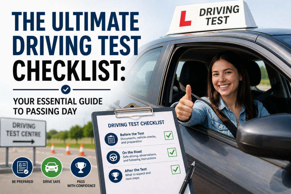 Driving Test Checklist