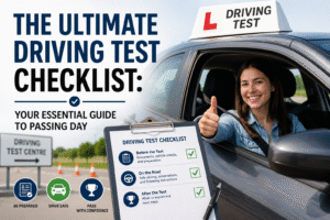Driving Test Checklist